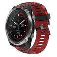 For Garmin Descent MK 2i 26mm Camouflage Printed Silicone Watch Band(Red+Jellyfish Camouflage) - Watch Bands by PMC TechLife | Online Shopping South Africa | PMC TechLife