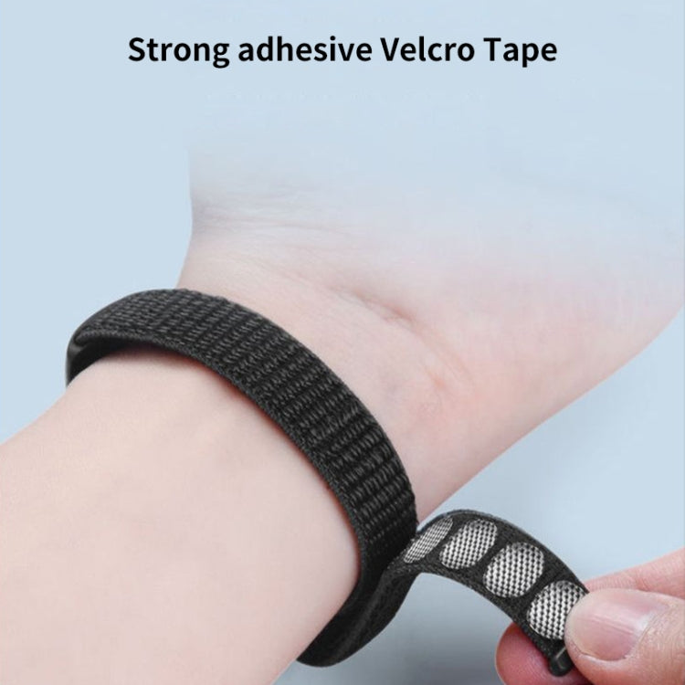 For Xiaomi Mi Band 8 ENKAY Hat-Prince 2 in 1 Set Full Coverage Screen Protector + Nylon Loop Watch Band(White) - free shipping - PMC TechLife - Order now!