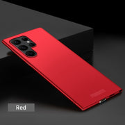 For Samsung Galaxy S23 Ultra 5G PINWUYO Magnetic Magsafe Frosted PC Ultra-thin Hard Phone Case(Red)