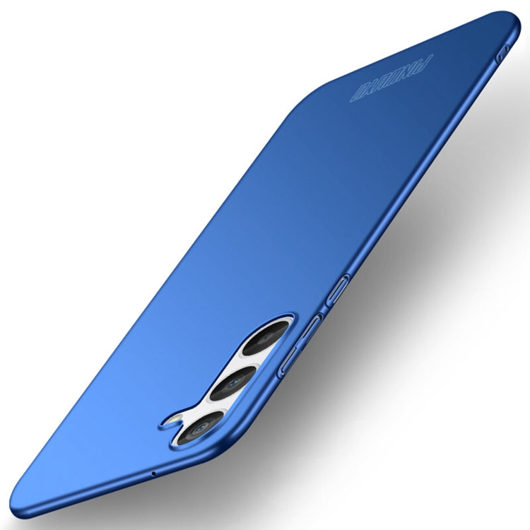 For Samsung Galaxy A34 5G PINWUYO Magnetic Magsafe Frosted PC Ultra-thin Hard Phone Case(Blue) - free shipping - PMC TechLife - Order now!