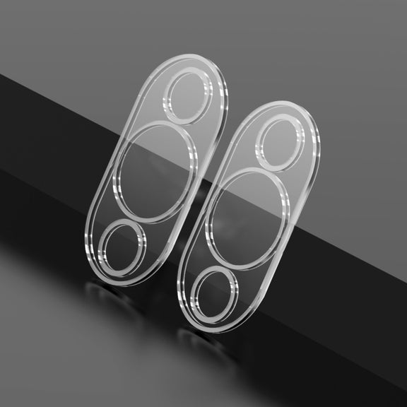 2pcs For Huawei Nova 11 ENKAY Hat-Prince 9H Rear Camera Lens Tempered Glass Film