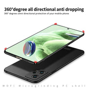 For Xiaomi Redmi Note 12 5G Global MOFI Frosted PC Ultra-thin Hard Phone Case(Red)