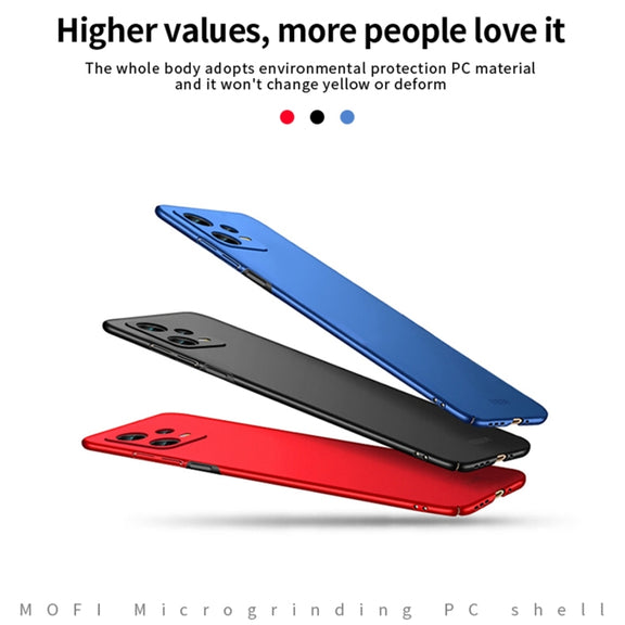 For Xiaomi Redmi Note 12 5G Global MOFI Frosted PC Ultra-thin Hard Phone Case(Red)