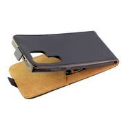 For Samsung Galaxy S23 Ultra 5G Vertical Flip Leather Phone Case with Card Slot(Black)