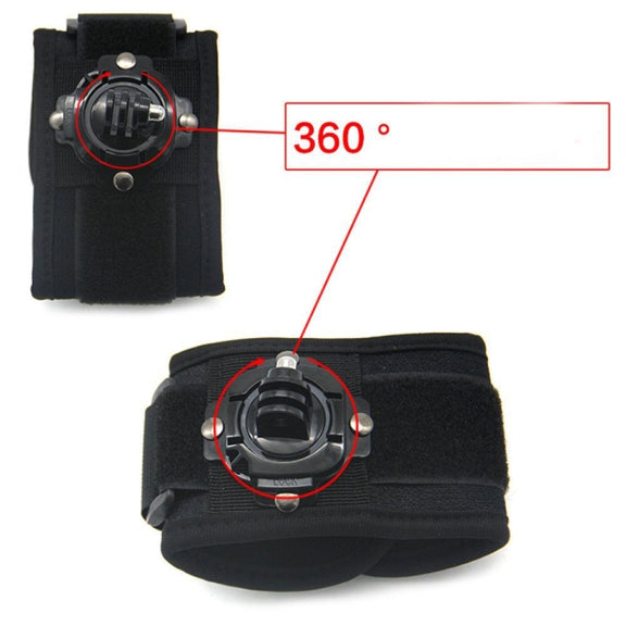 GP144 360 Degree Rotation Hand Camera Wrist Strap Mount