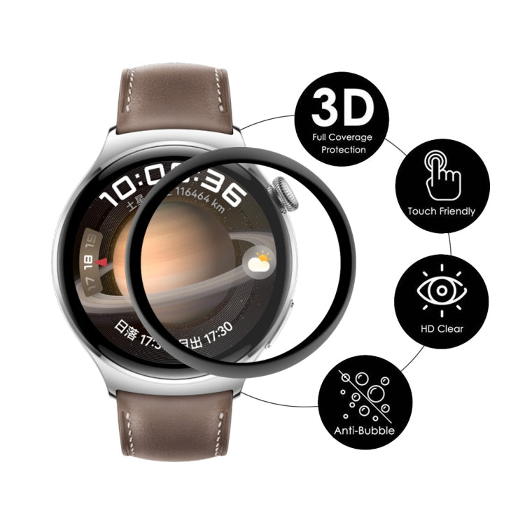 10pcs For Huawei Watch 4 ENKAY 3D Full Coverage Soft PC Edge + PMMA HD Screen Protector Film - Screen Protector by ENKAY | Online Shopping South Africa | PMC TechLife | Buy Now Pay Later Mobicred