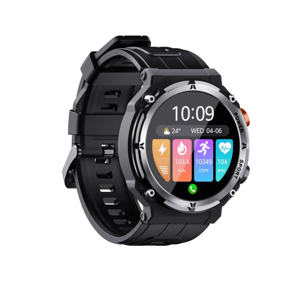 C21pro 1.39 inch Color Screen Smart Watch,Support Heart Rate / Blood Pressure / Blood Oxygen Monitoring(Silver)