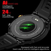 C21pro 1.39 inch Color Screen Smart Watch,Support Heart Rate / Blood Pressure / Blood Oxygen Monitoring(Black)