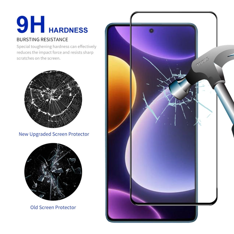 10pcs For Xiaomi Poco F5 / Redmi Note 12 Turbo ENKAY Full Glue High Aluminum-silicon Tempered Glass Film -  by ENKAY | Online Shopping South Africa | PMC TechLife | Buy Now Pay Later Mobicred