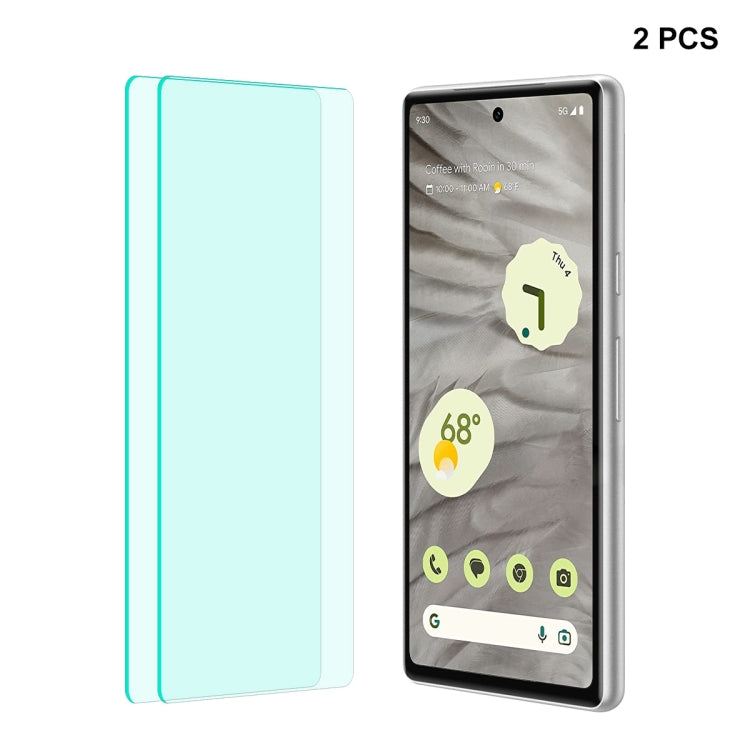 2pcs For Google Pixel 7A ENKAY 0.26mm 9H 2.5D High Aluminum-silicon Tempered Glass Film - free shipping - PMC Jewellery - Order now!