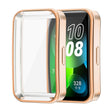 For Huawei Band 8 ENKAY Hat-Prince Full Coverage Electroplated Soft TPU Watch Case with Screen Protection(Gold) - Watch Cases by ENKAY | Online Shopping South Africa | PMC TechLife