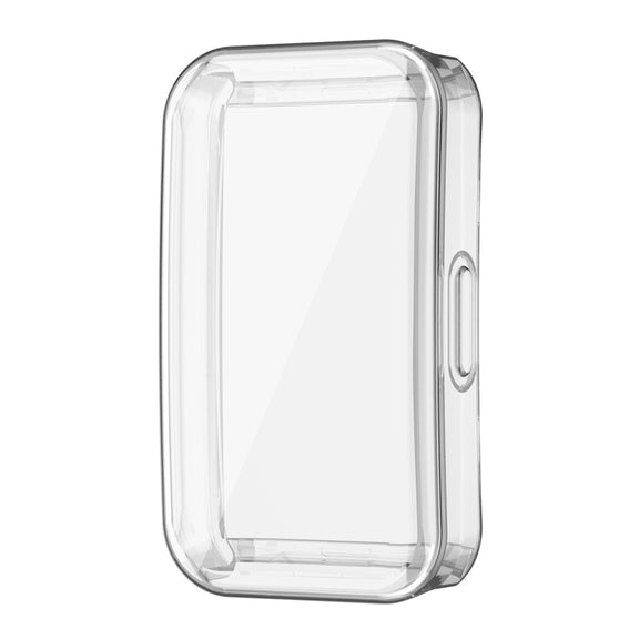 For Huawei Band 8 ENKAY Hat-Prince Full Coverage Transparent Soft TPU Watch Case with Screen Protection