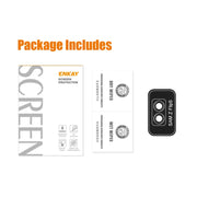 For Samsung Galaxy Z Flip5 ENKAY Hat-Prince 9H Rear Lens Aluminium Alloy Tempered Glass Film(Silver)