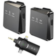 One by Two 3 in 1 Mini Wireless Lavalier Microphone for iPhone / iPad / Android / PC Camera - free shipping - PMC TechLife - Order now!