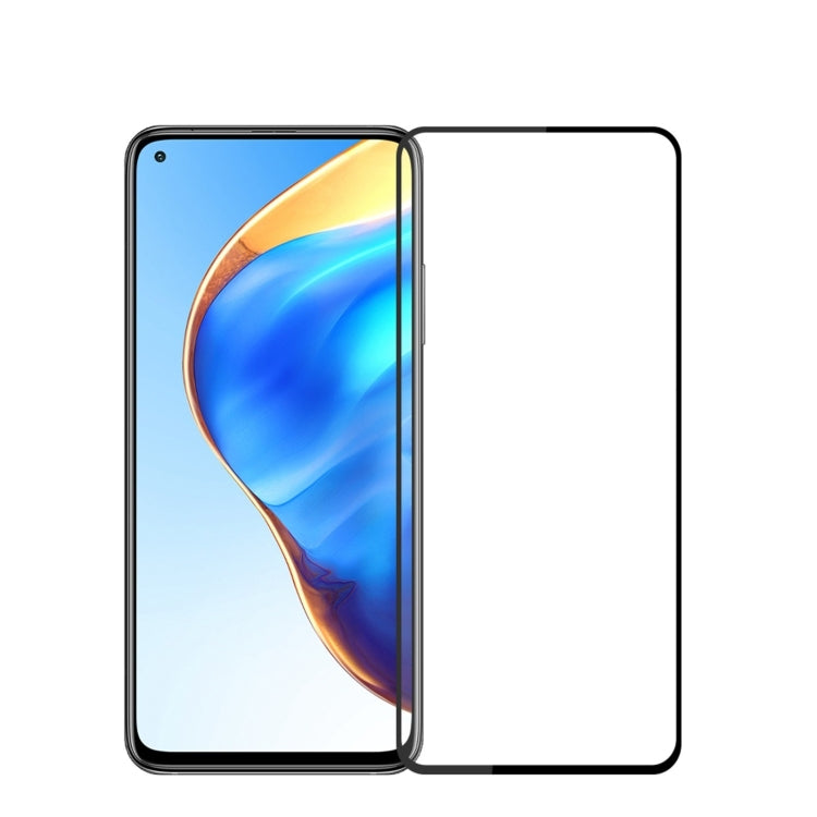 For Realme Narzo 60 PINWUYO 9H 2.5D Full Screen Tempered Glass Film(Black) - Realme Tempered Glass by PINWUYO | Online Shopping South Africa | PMC Jewellery | Buy Now Pay Later Mobicred