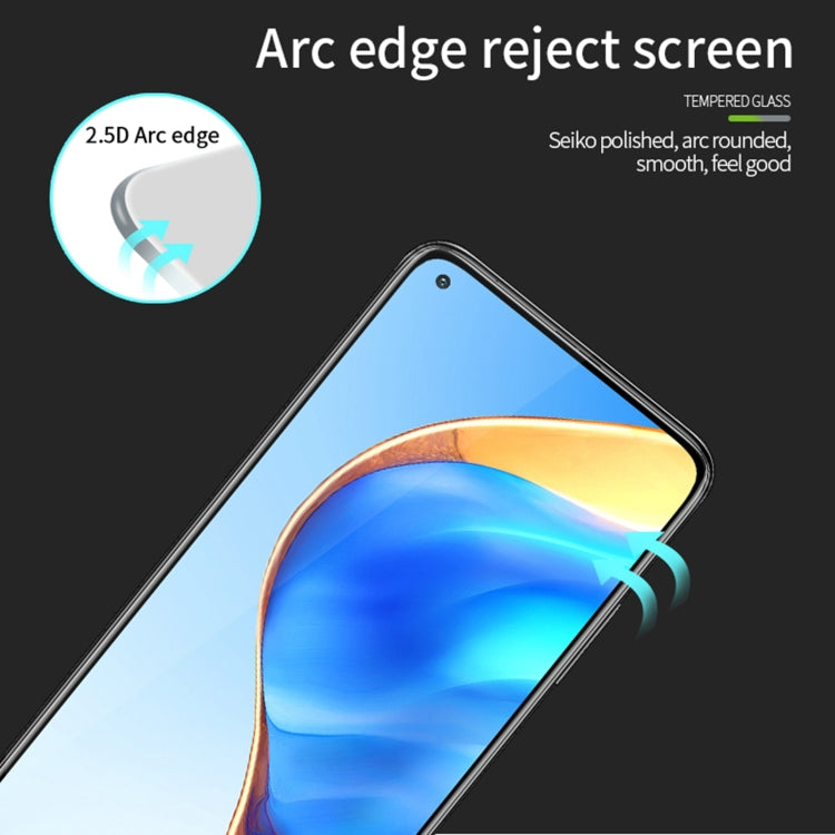 For Realme Narzo 60 PINWUYO 9H 2.5D Full Screen Tempered Glass Film(Black) - Realme Tempered Glass by PINWUYO | Online Shopping South Africa | PMC Jewellery | Buy Now Pay Later Mobicred