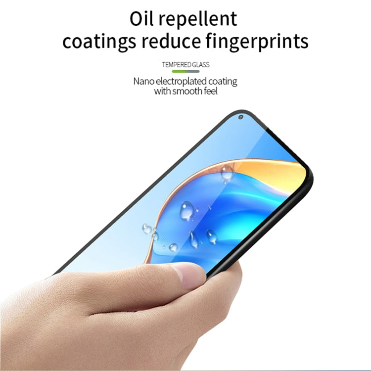 For Realme Narzo 60 PINWUYO 9H 2.5D Full Screen Tempered Glass Film(Black) - Realme Tempered Glass by PINWUYO | Online Shopping South Africa | PMC Jewellery | Buy Now Pay Later Mobicred