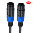 JUNSUNMAY Speakon Female to Speakon Female Audio Speaker Adapter Cable, Length: 50cm - free shipping - PMC TechLife - Order now!
