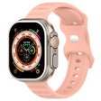 For Apple Watch 4 44mm Reverse Buckle Dot Texture Silicone Watch Band(Pink) - Watch Bands by PMC TechLife | Online Shopping South Africa | PMC TechLife