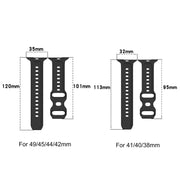 For Apple Watch 5 44mm Reverse Buckle Dot Texture Silicone Watch Band(Olive Green)