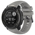 For Garmin Instinct 2X Sports Silicone Replacement Watch Band(Grey) - Watch Bands by PMC TechLife | Online Shopping South Africa | PMC TechLife