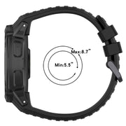 For Garmin Instinct 2X Sports Silicone Replacement Watch Band(Grey)