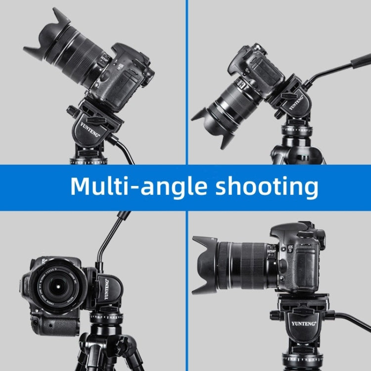 Yunteng VCT-3000 Professional Aluminum Tripod Camera Stand with Pan Head - Tripods by YUNTENG | Online Shopping South Africa | PMC TechLife | Buy Now Pay Later Mobicred