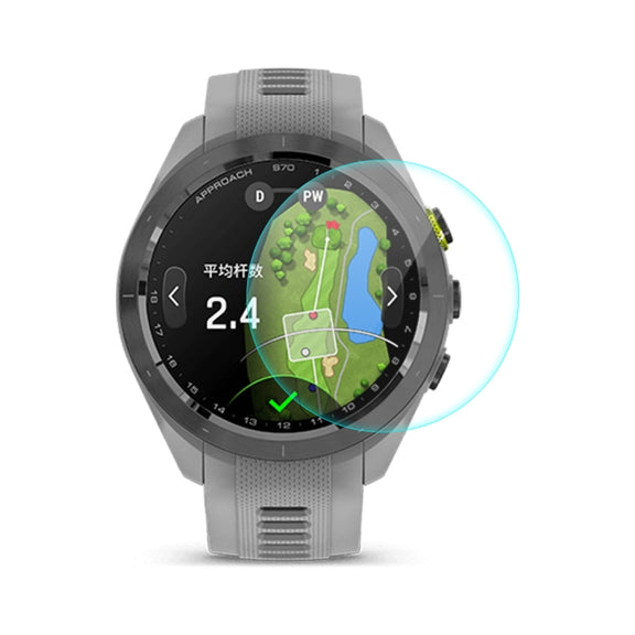 For Garmin Approach S70 ENKAY 0.2mm 9H Tempered Glass Screen Protector Watch Film