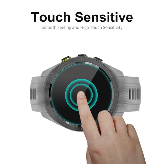 For Garmin Approach S70 2pcs ENKAY 0.2mm 9H Tempered Glass Screen Protector Watch Film