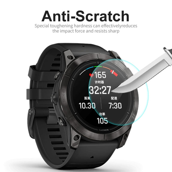 For Garmin Epix Pro Gen 2 51mm 5pcs ENKAY 0.2mm 9H Tempered Glass Screen Protector Watch Film