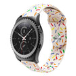 For Samsung Galaxy watch Active 40mm Sports Rainbow Dots Silicone Buckle Watch Band(Starlight Color) - Watch Bands by PMC TechLife | Online Shopping South Africa | PMC TechLife