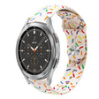 For Samsung Gear S2 Classic Sports Rainbow Dots Silicone Buckle Watch Band(Starlight Color) - Watch Bands by PMC TechLife | Online Shopping South Africa | PMC TechLife
