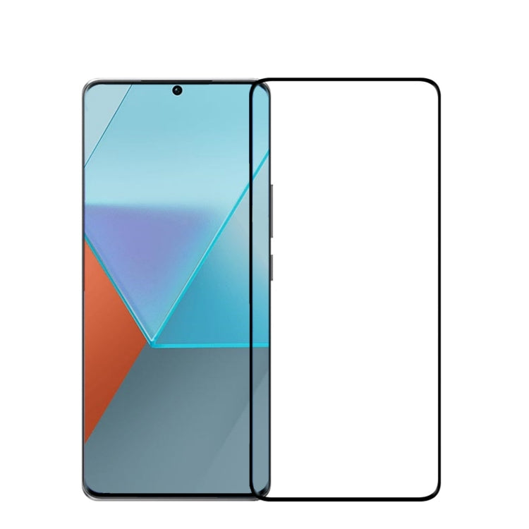 For Xiaomi Redmi Note13 Pro+ MOFI 9H 3D Hot Bending Tempered Glass Film(Black) - free shipping - PMC TechLife - Order now!