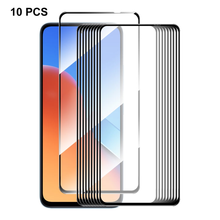 For Xiaomi Redmi 12 10pcs ENKAY Hat-Prince Full Glue High Aluminum-silicon Tempered Glass Film - free shipping - PMC TechLife - Order now!