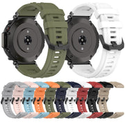 For Amazfit T-Rex Ultra Silicone Sports Watch Band(Red)