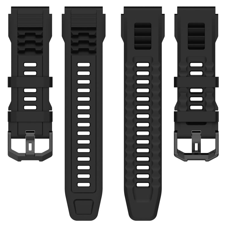 For Amazfit T-Rex Ultra Silicone Sports Watch Band(Red) - Watch Bands by PMC Jewellery | Online Shopping South Africa | PMC Jewellery | Buy Now Pay Later Mobicred