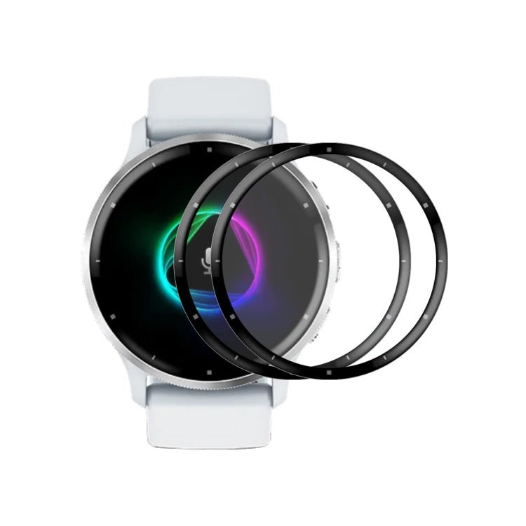 Compatible with Garmin Venu 3 2pcs ENKAY 3D Full Coverage Soft PC Edge + PMMA HD Screen Protector Film - Screen Protector by ENKAY | Online Shopping South Africa | PMC TechLife | Buy Now Pay Later Mobicred