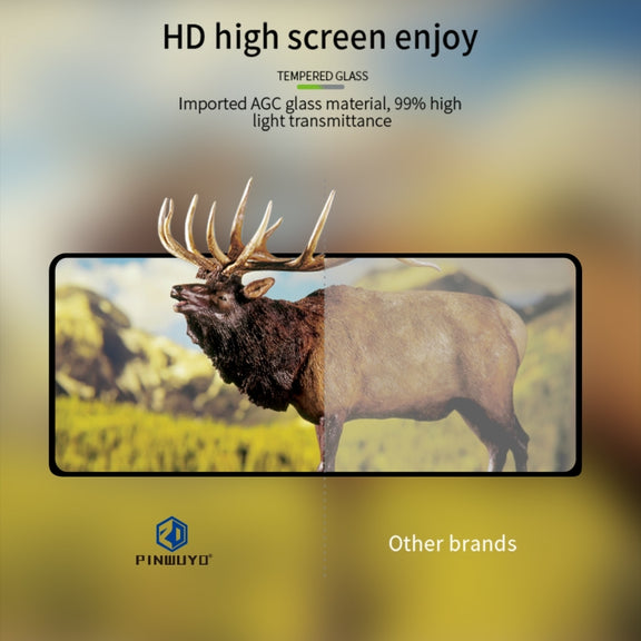 For Samsung Galaxy Z Fold5 PINWUYO 9H 2.5D Full Screen Tempered Glass Film(Black)