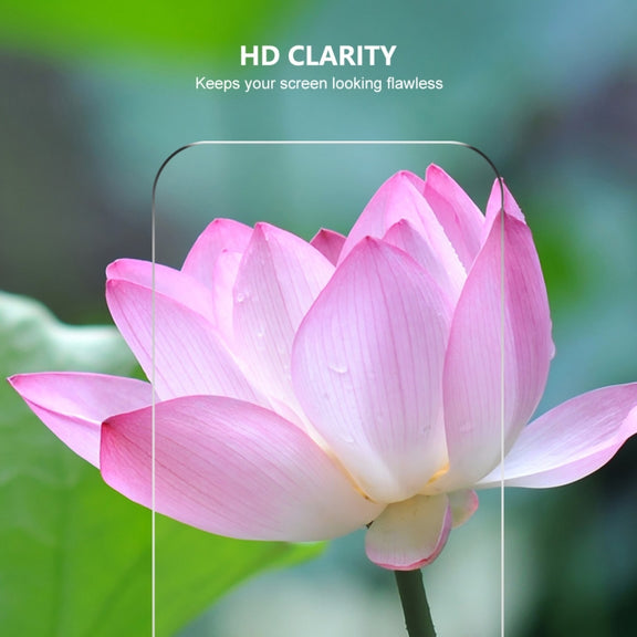 For iPhone 15 Pro 10pcs ENKAY 0.26mm 9H 2.5D High Aluminum-silicon Tempered Glass Film