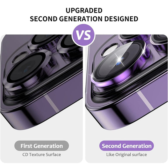 For iPhone 15 Pro / 15 Pro Max ENKAY AR Anti-reflection Camera Lens Glass Full Film(Silver)