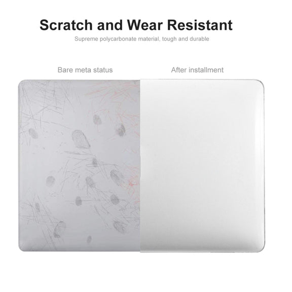 For MacBook Air 15.3 (A2941) ENKAY Hat-Prince Crystal Protective Case Cover Hard Shell(Grey)