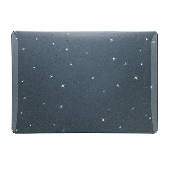 For MacBook Air 15.3 (A2941) ENKAY Hat-Prince Bling Crystal Protective Case Cover Hard Shell(Black)