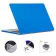 For MacBook Air 15.3 A2941 ENKAY US Version 3 in 1 Matte Protective Case with TPU Keyboard Film & Anti-dust Plugs(Dark Blue) - free shipping - PMC TechLife - Order now!
