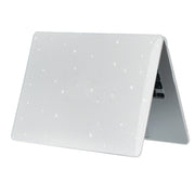 For MacBook Air 15.3 A2941 ENKAY EU Version 3 in 1 Bling Crystal Protective Case with TPU Keyboard Film & Anti-dust Plugs(Transparent)