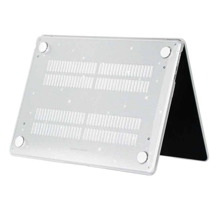 For MacBook Air 15.3 A2941 ENKAY EU Version 3 in 1 Bling Crystal Protective Case with TPU Keyboard Film & Anti-dust Plugs(Transparent) - MacBook Air Cases by ENKAY | Online Shopping South Africa | PMC TechLife