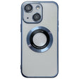 For iPhone 14 Plus Electroplating Magsafe TPU Phone Case(Blue) - free shipping - PMC TechLife - Order now!