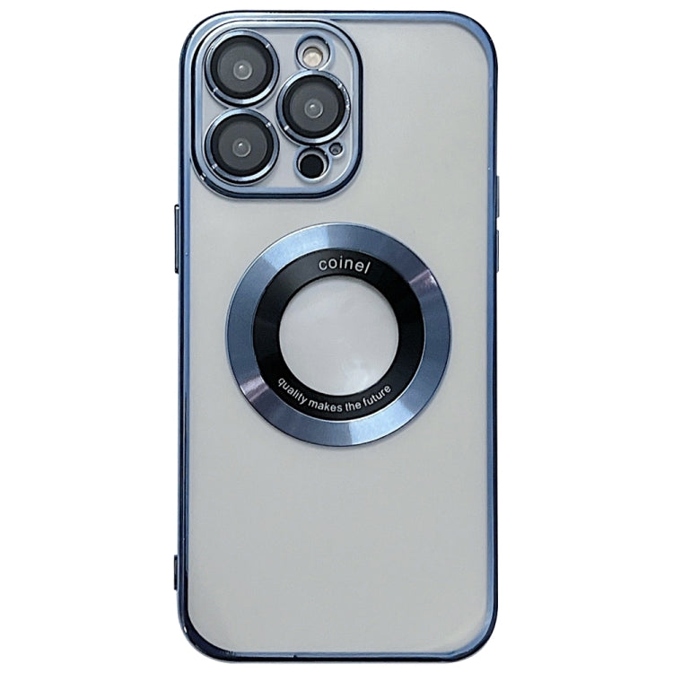 For iPhone 14 Pro Max Electroplating Magsafe TPU Phone Case(Blue) - free shipping - PMC TechLife - Order now!