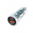 P35 48W PD30W+QC3.0 18W USB Transparent Car Quick Charge(Transparent) - Car Charger by PMC TechLife | Online Shopping South Africa | PMC TechLife