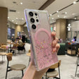 For Samsung Galaxy S22 Ultra 5G Magsafe Glitter TPU Phone Protective Case(Pink) - Galaxy S22 Ultra 5G Cases by PMC TechLife | Online Shopping South Africa | PMC TechLife | Buy Now Pay Later Mobicred