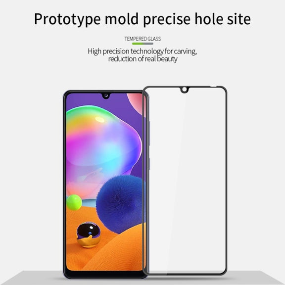 For Samsung Galaxy A05  PINWUYO 9H 3D Full Screen Explosion-proof Tempered Glass Film(Black)